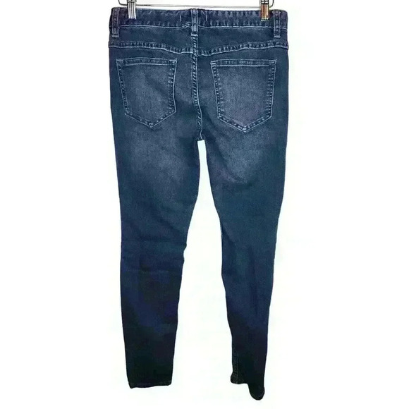 Free People Women's dark wash distressed skinny jeans size 28 - Picture 2 of 7